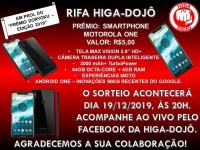 SORTEIO DA RIFA EM PROL DO PRÊMIO DORYOKU 2019