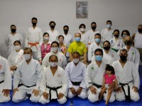 INAUGURAÇÃO DA SALA DE ESPORTES SENSEI PEDRO OSHIRO NA SEDE DA ASSOCIAÇÃO HIGA-DOJÔ